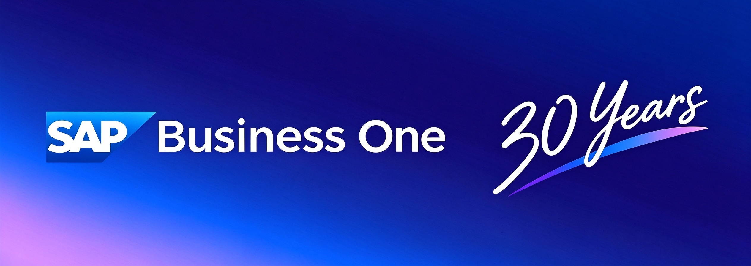 SAP Business One 30周年